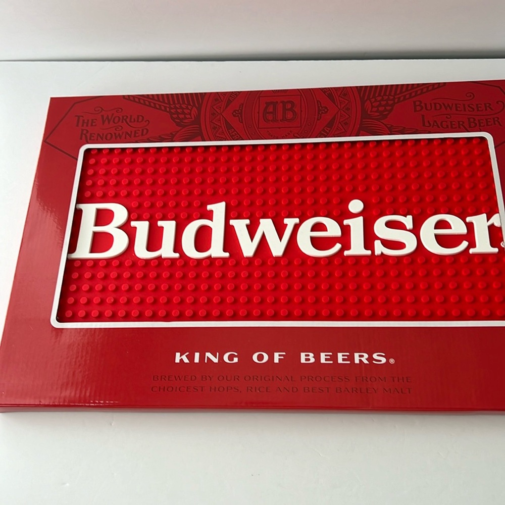 Budweiser‎ Red Bar Mat
